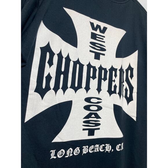 Vintage ANVIL West Coast Choppers Long Beach Jesse James Size Medium EUC Black - Picture 7 of 7